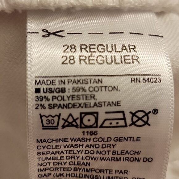 𝅺GAP denim,28 regular legging - Picture 4 of 4